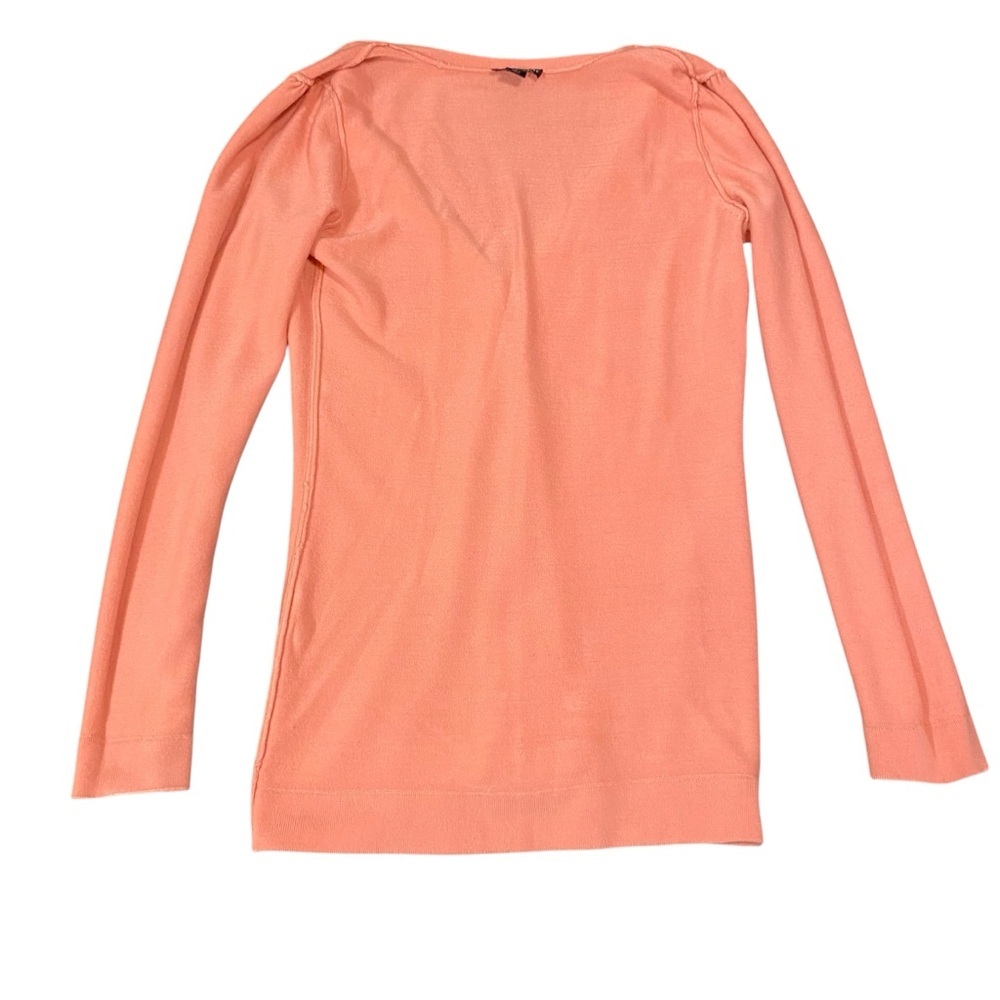 East 5th Women's Sweater Cardigan Deep V-Neck Button Down Soft Pink Size S - Picture 7 of 10